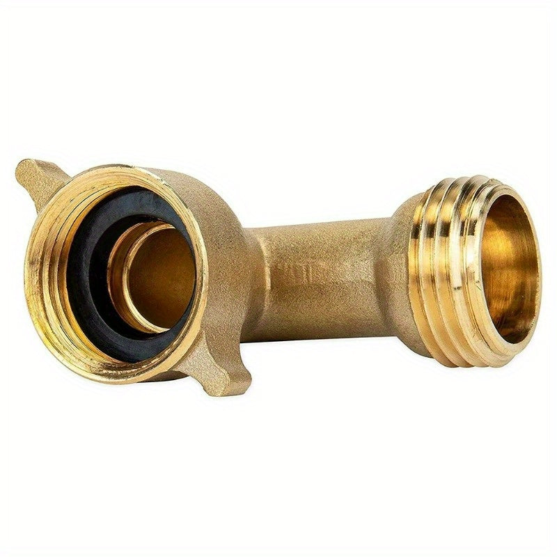Brass 90 Degree Elbow Hose Connector