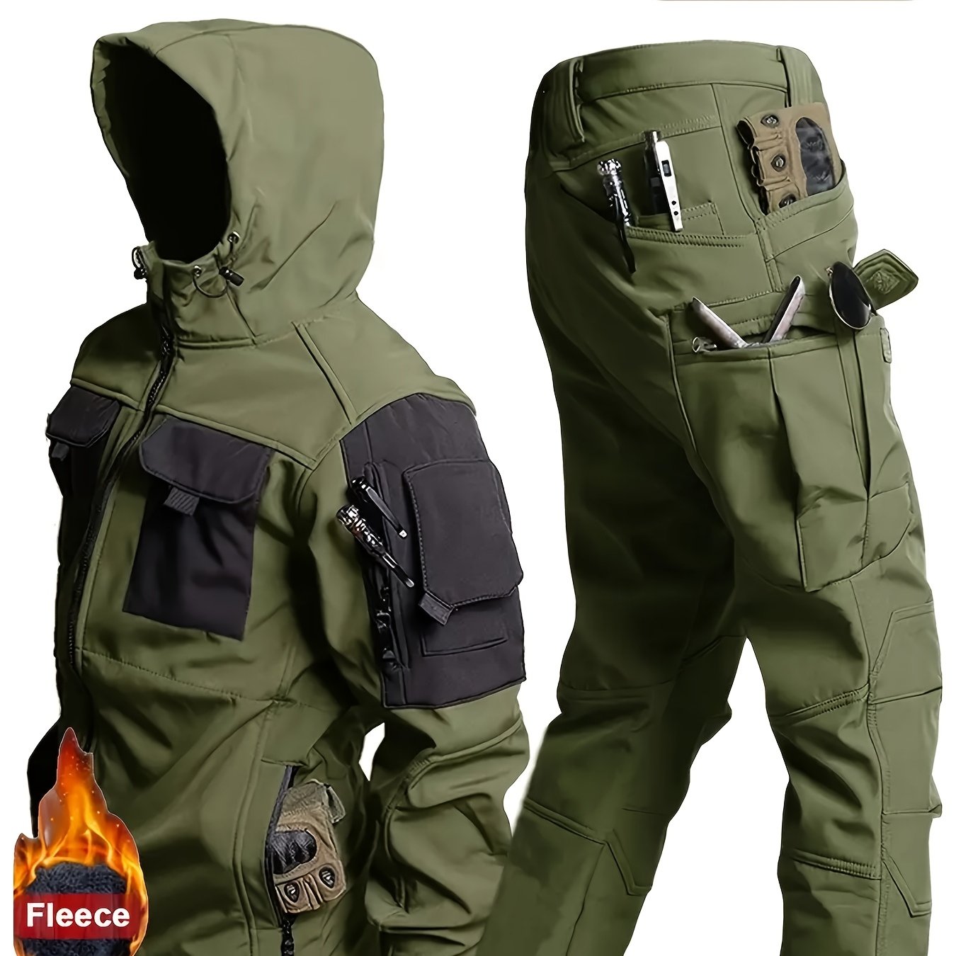 Men's Fleece Suit, Jacket and Pants