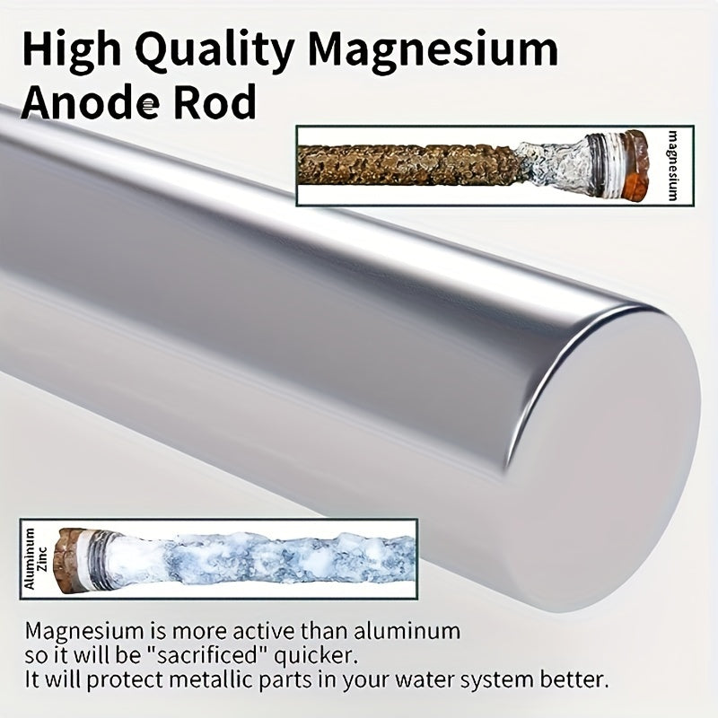 RV Water Heater Anode Rod, 9.25in Magnesium Anode Rod With 3/4" NPT Thread