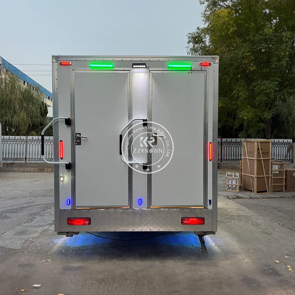 Mobile Porta Potty Toilet Trailer Portable Restrooms Toilets