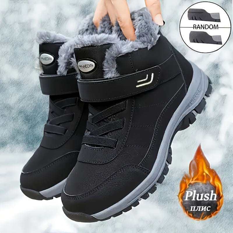 Cozy Fleece-Lined Winter Snow Boots for Women