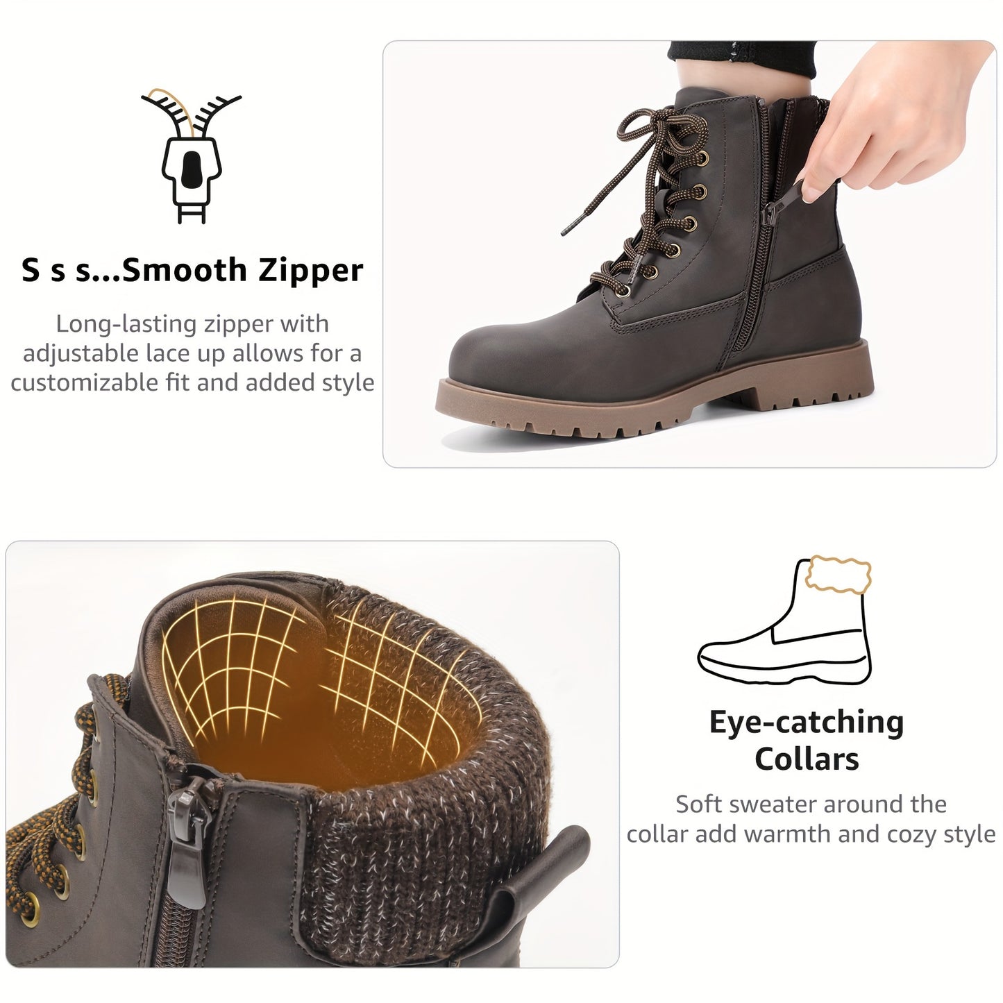 Women'S Winter Footwear Designed for Hiking, Work, And Casual Outdoor Activities