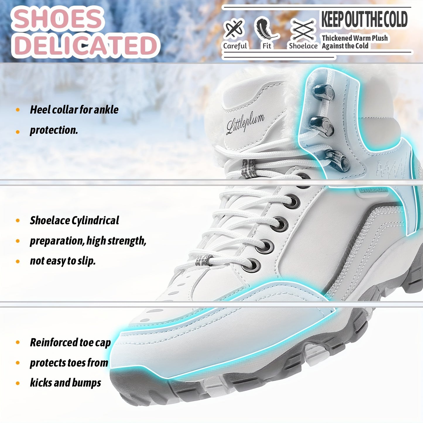 Women's Hiking Boots, Winter Shoes