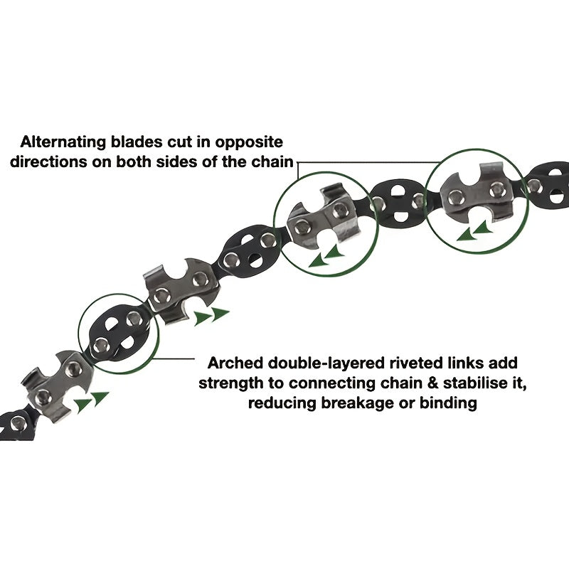 Compact Pocket Chainsaw - Durable Hand-Operated Survival Tool with High-Performance Steel Rope Chain for Rapid Cutting