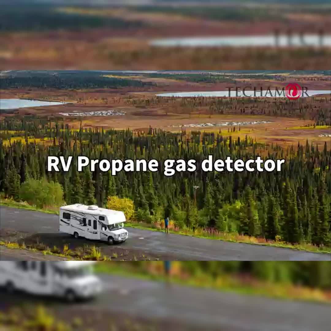 RV Propane Gas Detector, Digital LP Gas Alarm