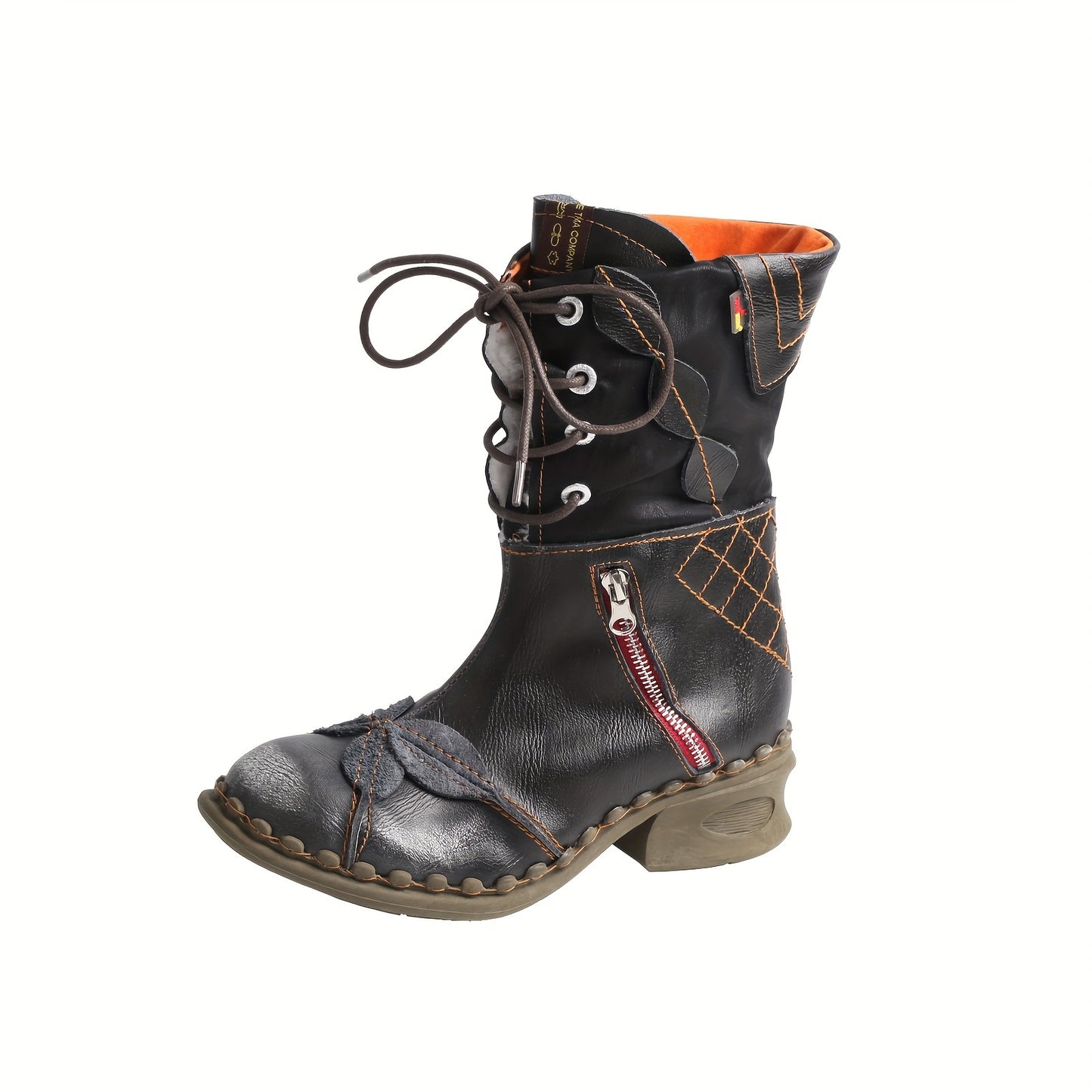 Women's Hiking Boots with Insulation, Rubber Outsole, And Breathable Lining with Lacing System