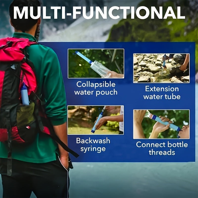 5pcs/set Portable Water Purification System