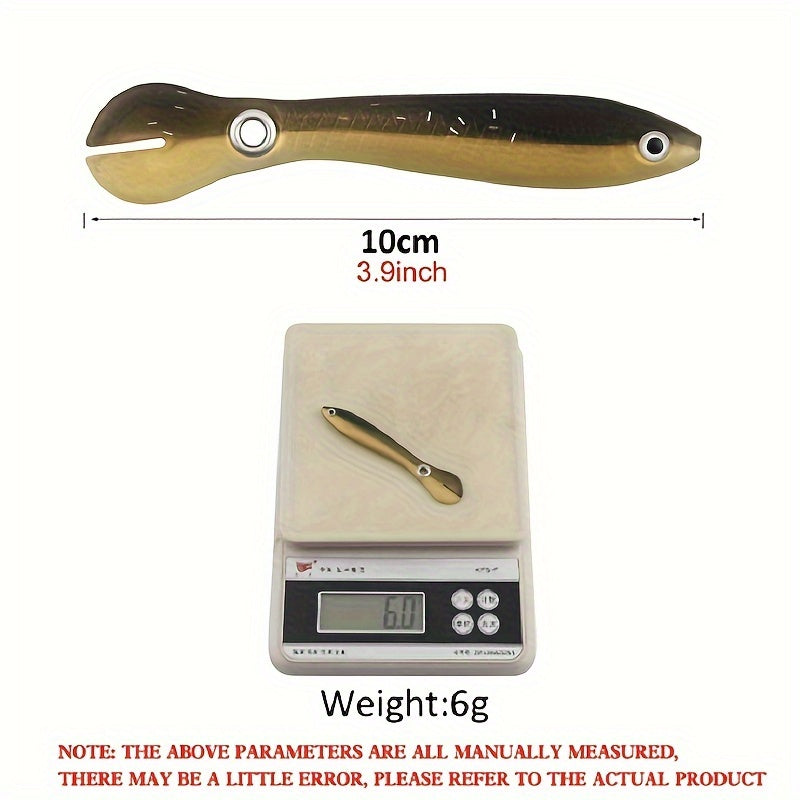 5pcs Bionic Soft Fishing Lure with Slip Mechanism