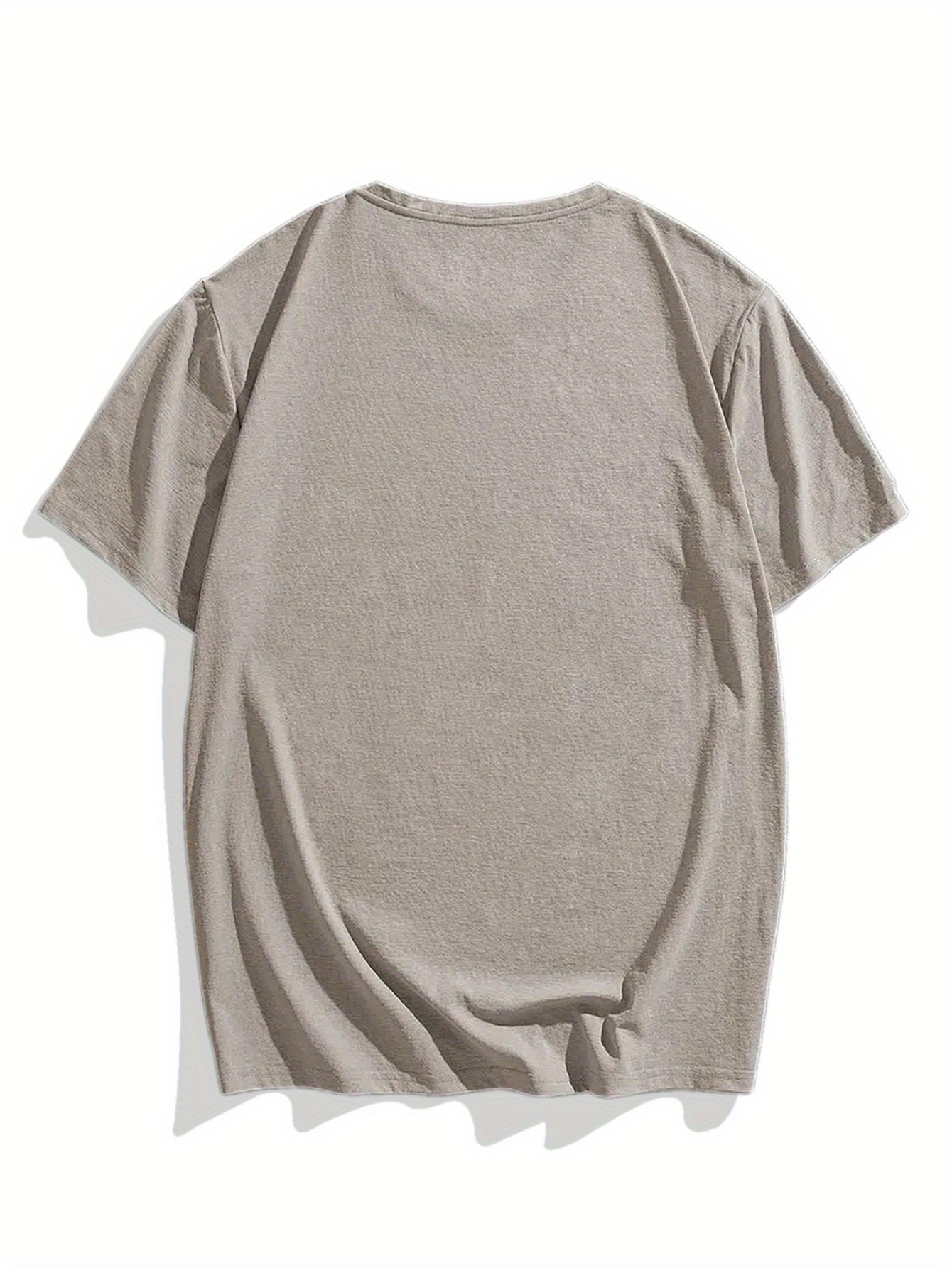 Big & Tall Men's Summer T-Shirt - Mountain Camping Graphic