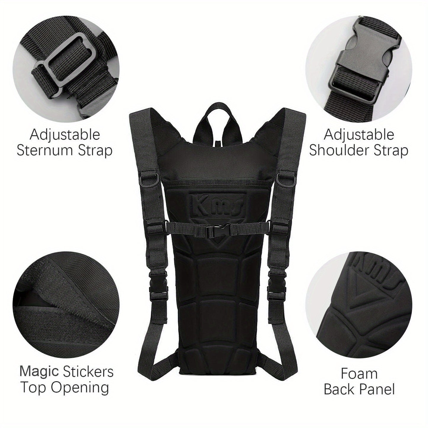 3L Hydration Backpack Water Bladder