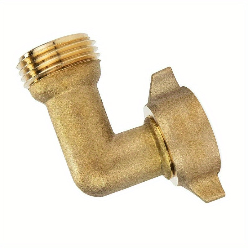 Brass 90 Degree Elbow Hose Connector