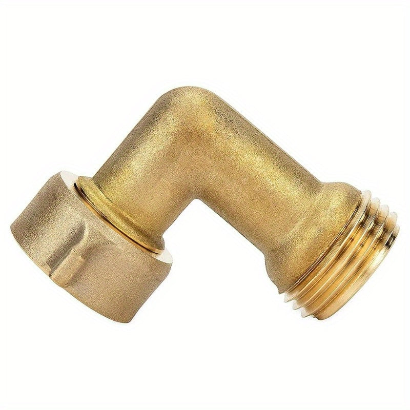 Brass 90 Degree Elbow Hose Connector