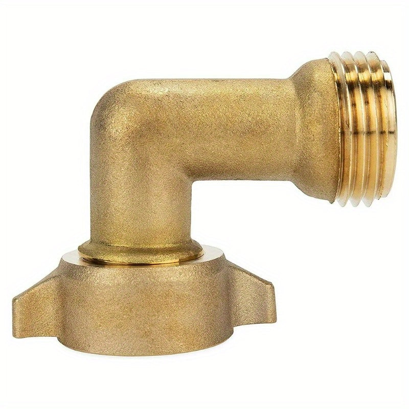 Brass 90 Degree Elbow Hose Connector