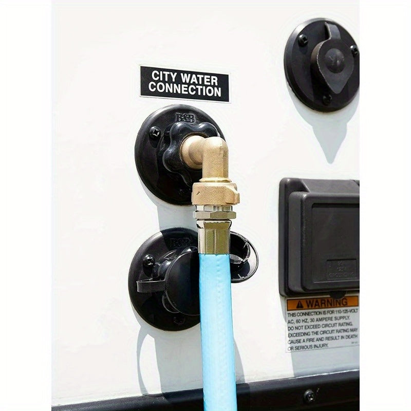 Brass 90 Degree Elbow Hose Connector