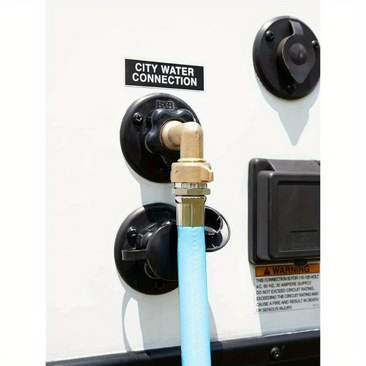 Brass 90 Degree Elbow Hose Connector