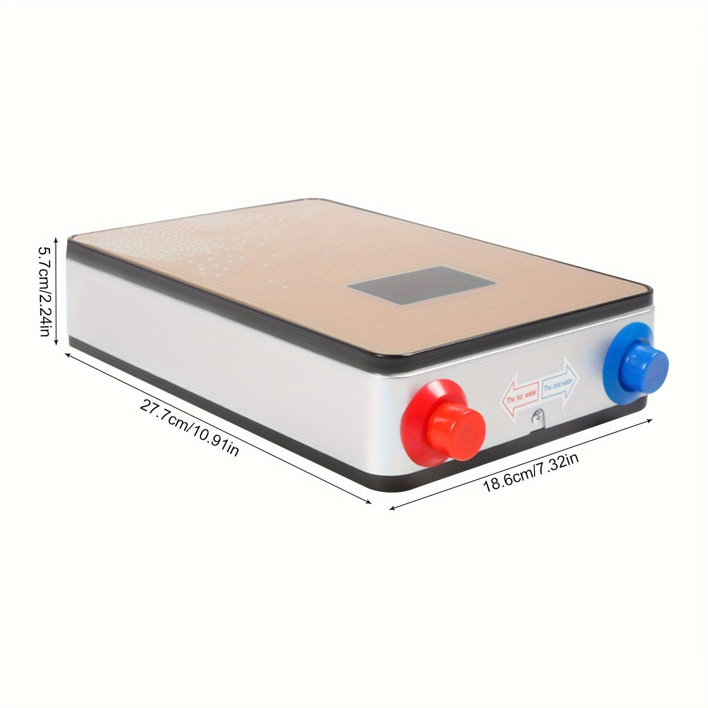 4500W Tankless Electric Hot Water Heater, Whole House Instant Boil, 110V US Plug