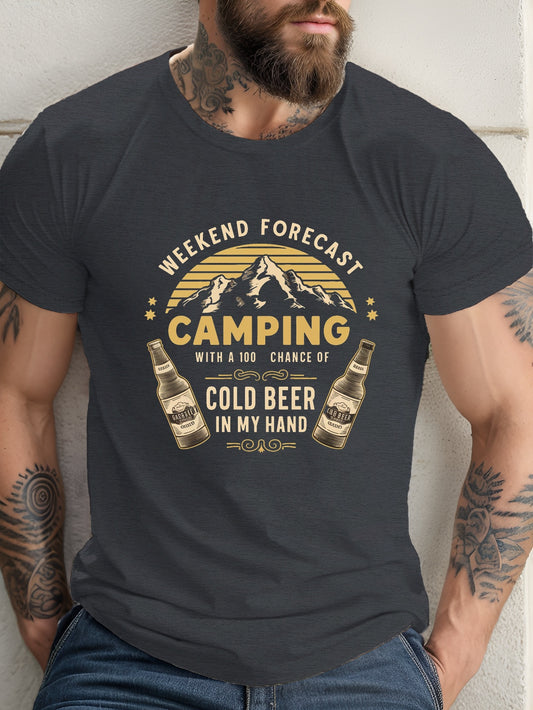 Big & Tall Men Casual T-Shirt, Plus Size