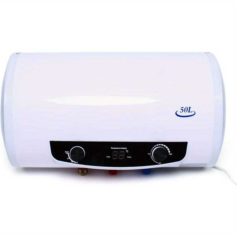 110V 1500W Electric Water Heater With LED Display Quick Heating Water Heater For Shower With Pre-Thermostat Knob