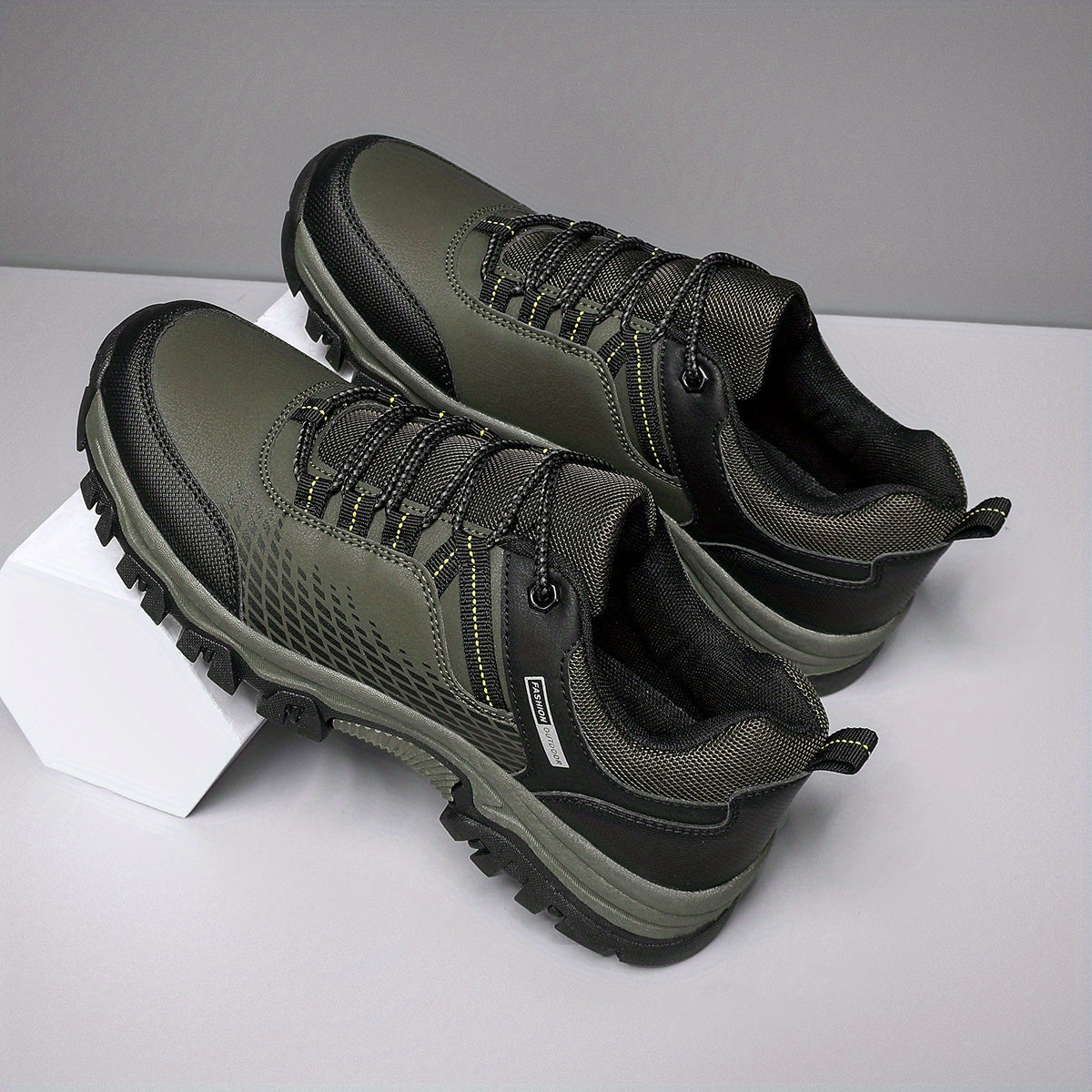 [Fashionable Hiking Boots] Durable Plus Size Hiking Boots - Breathable Fabric Lining