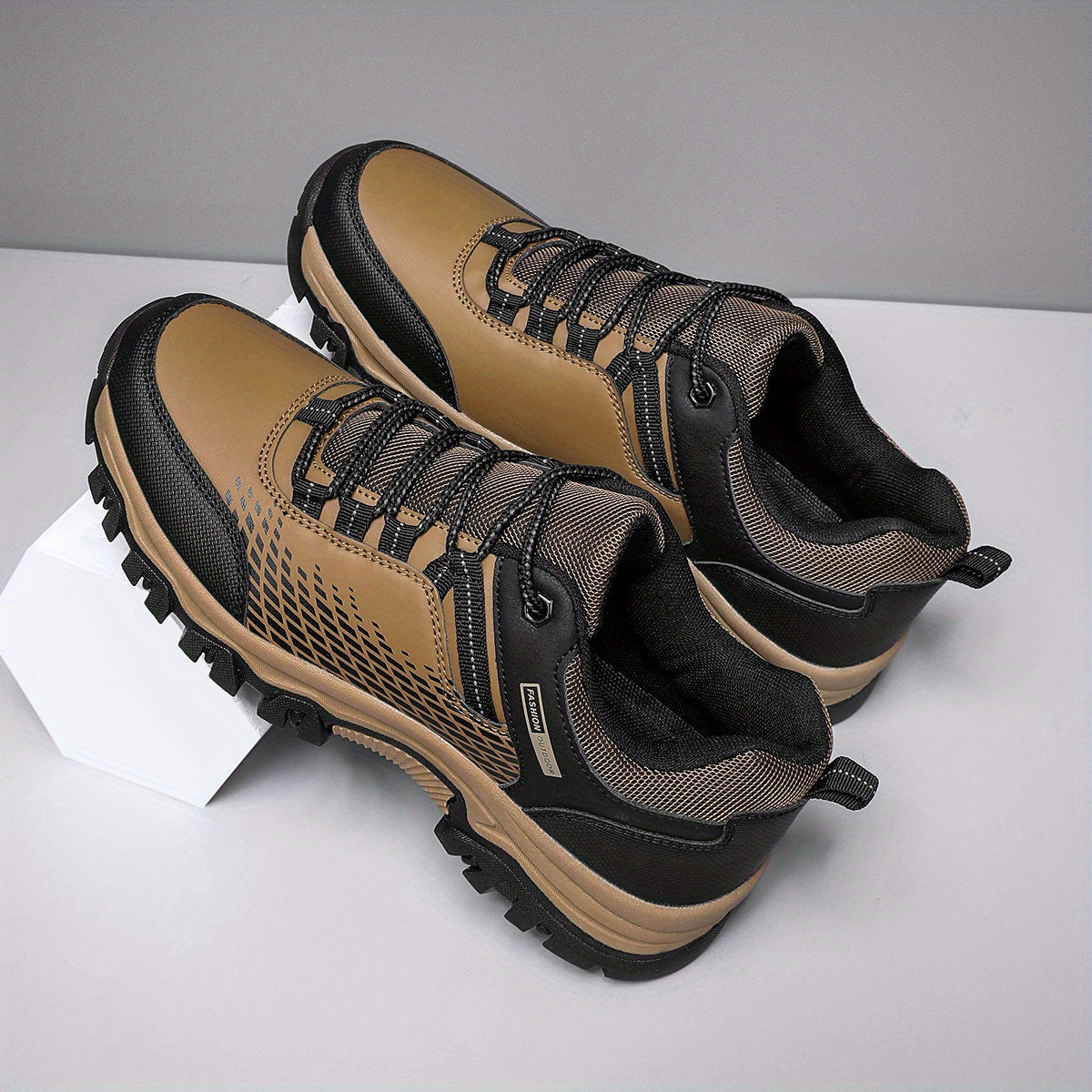 [Fashionable Hiking Boots] Durable Plus Size Hiking Boots - Breathable Fabric Lining