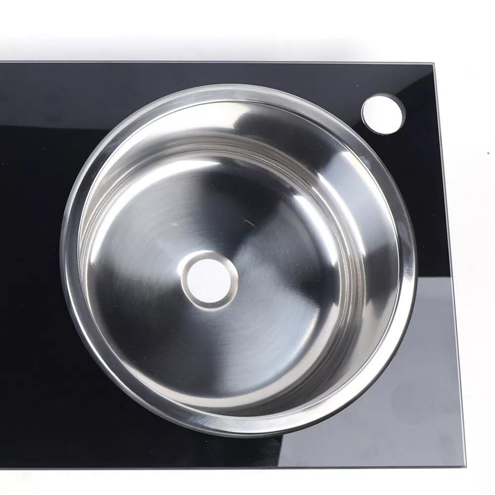 2 Burner Stove For RV.  Kitchen Stainless Steel Kitchen Sink