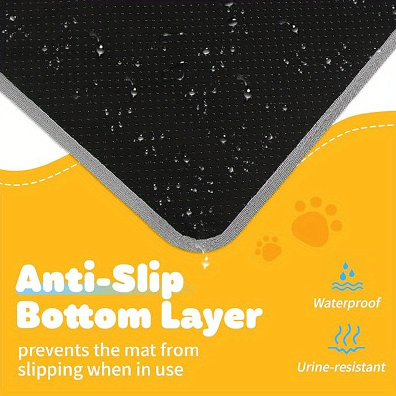 Extra-Large Double Layer Honeycomb Design Cat Litter Trapping Mat