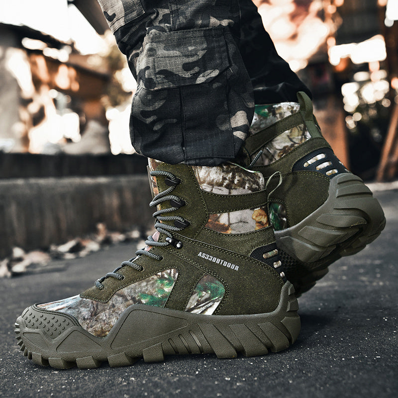 Men' s Ankle High Waterproof Hiking Boots