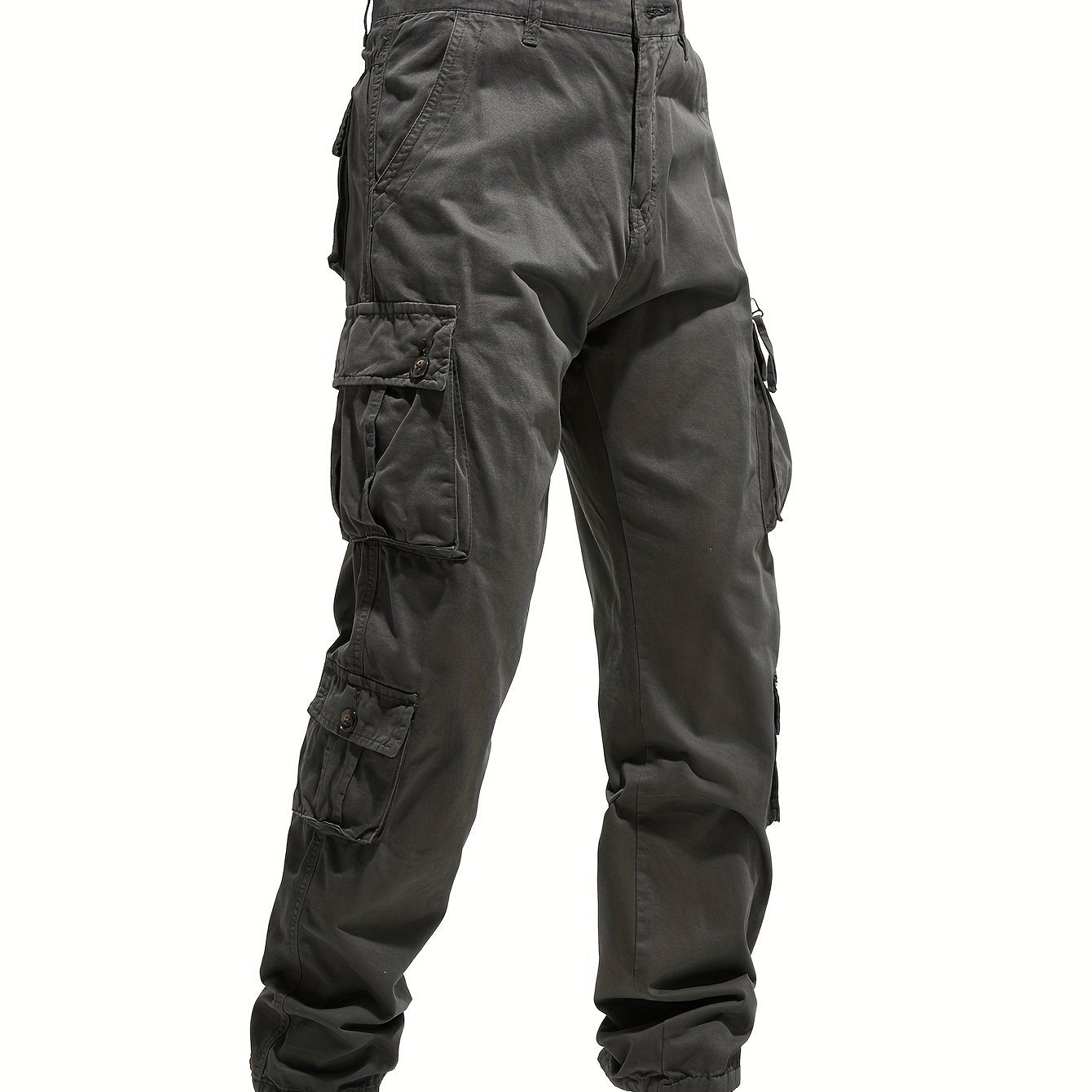 Men'S XL 100% Cotton Outdoor Work Pants With 8 Pockets