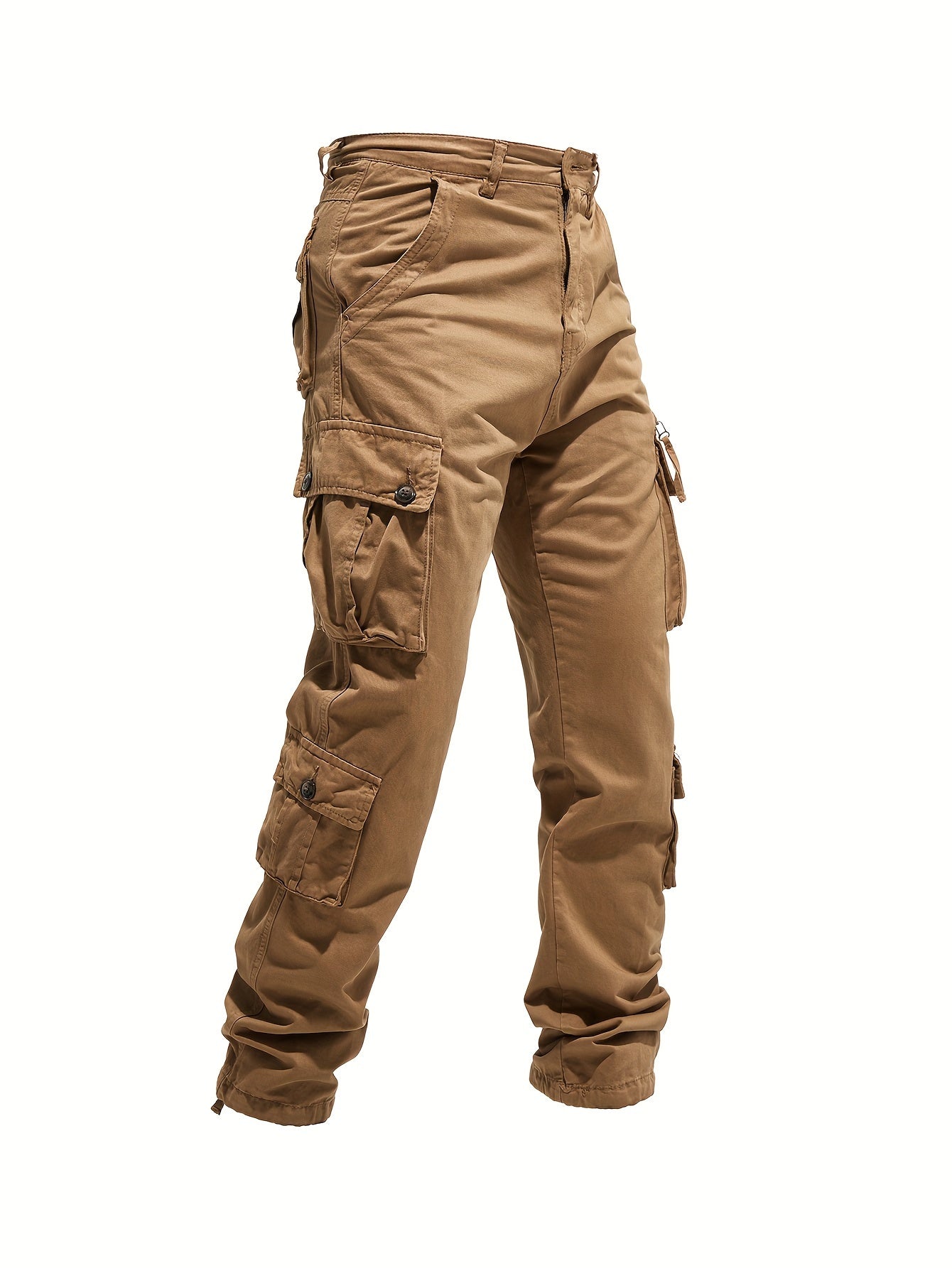 Men'S XL 100% Cotton Outdoor Work Pants With 8 Pockets