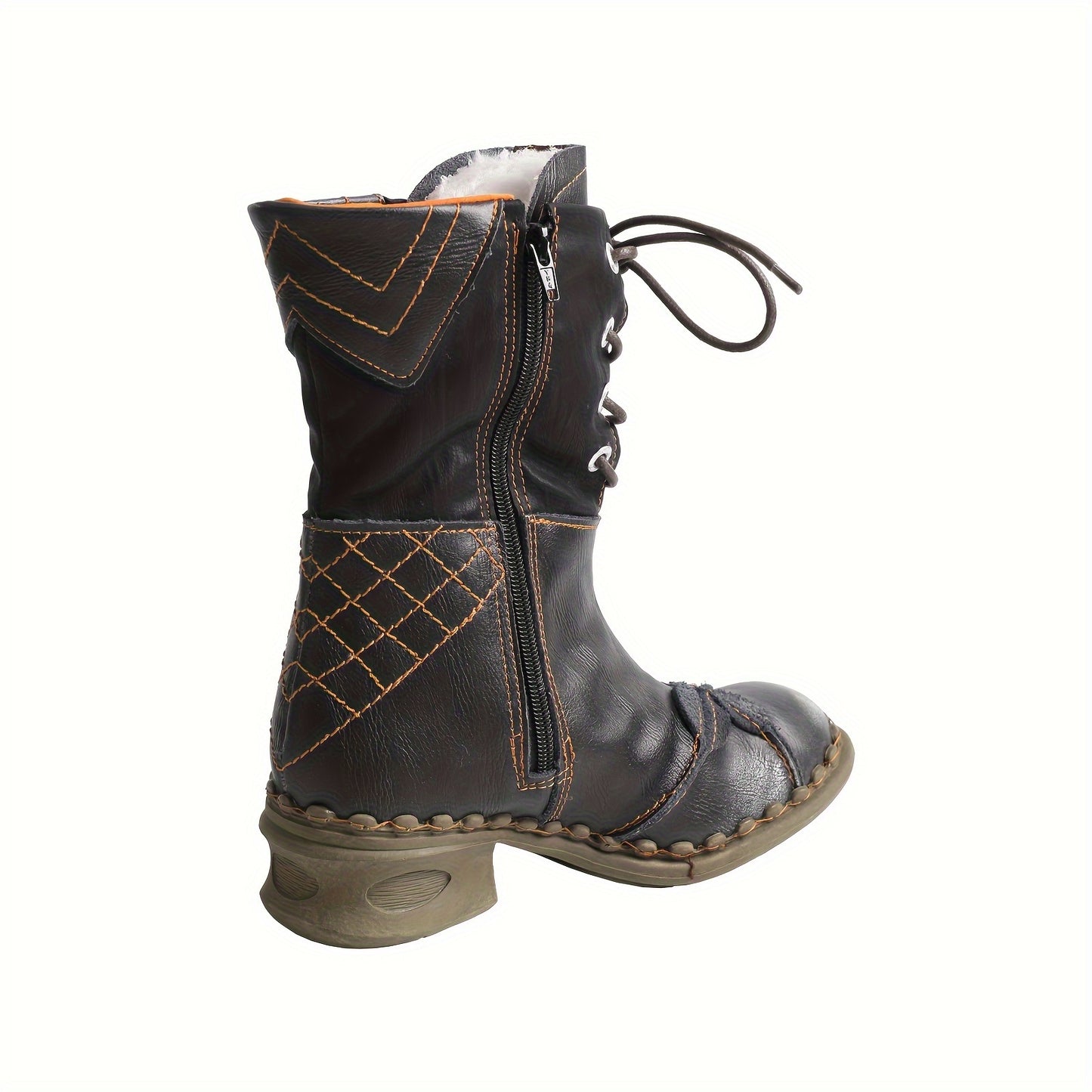 Women's Hiking Boots with Insulation, Rubber Outsole, And Breathable Lining with Lacing System