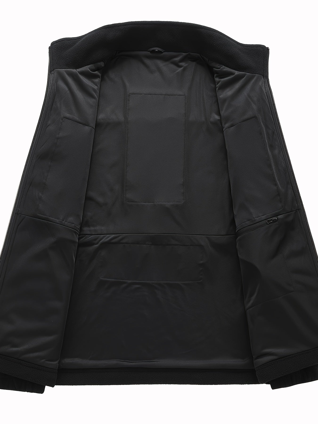 Men's Warm Heated Sport Coat Fleece Jacket, Battery Pack 7.4V Fast Heating,  (with Batteries)