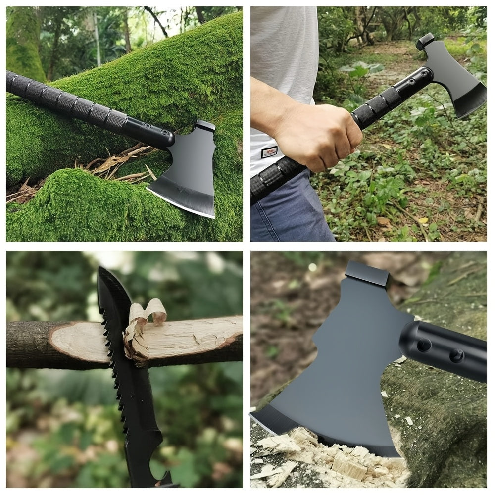 Camping Axe & Hatchet - Multitool Folding Axe with Hammer