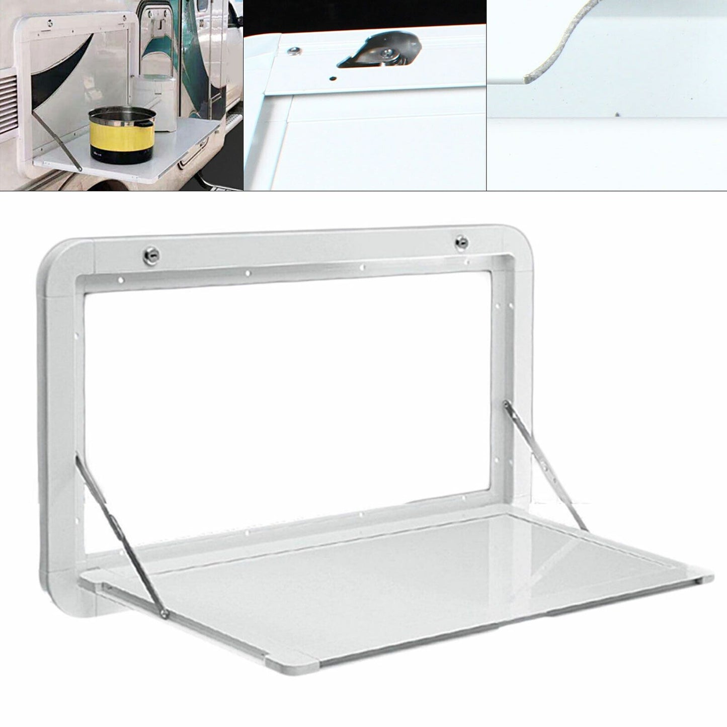 800 x 450mm External Folding Wall Mount Camping Table