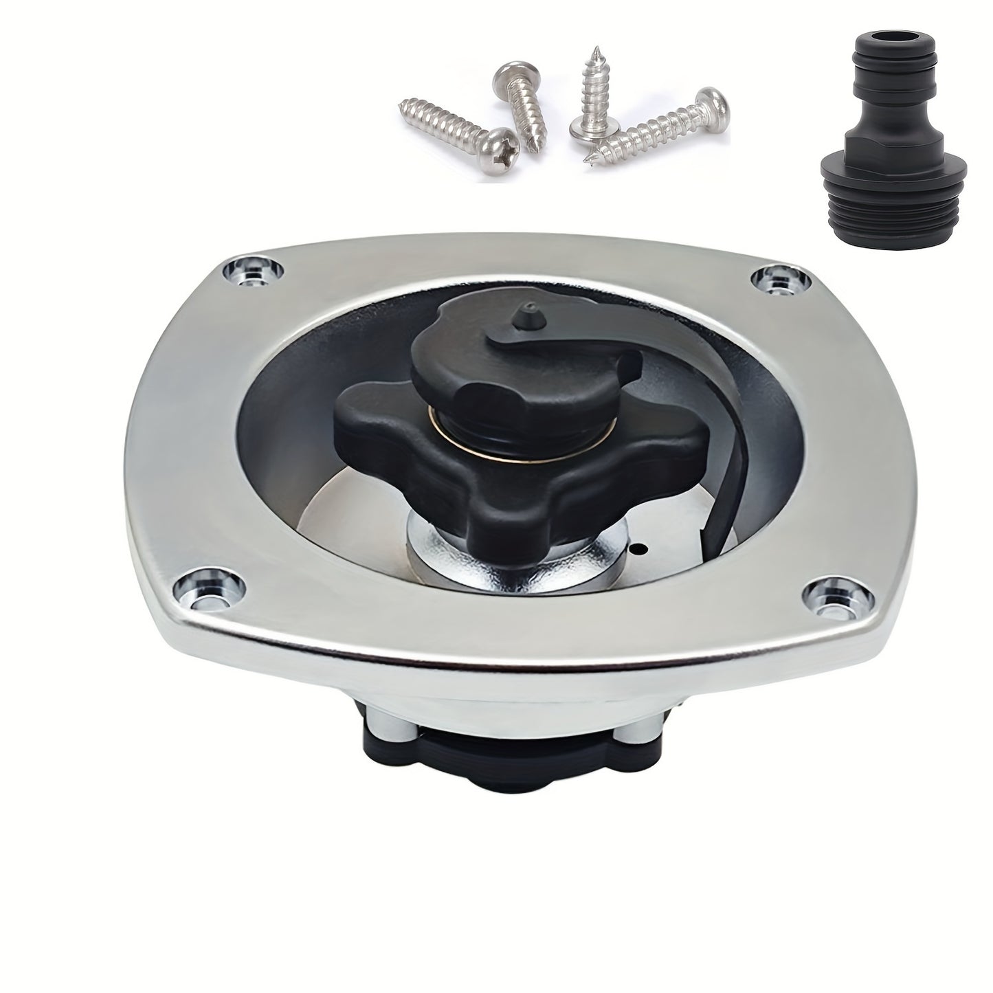 RV/Camper, Water Inlet with Pressure Regulator & Built-In Check Valve