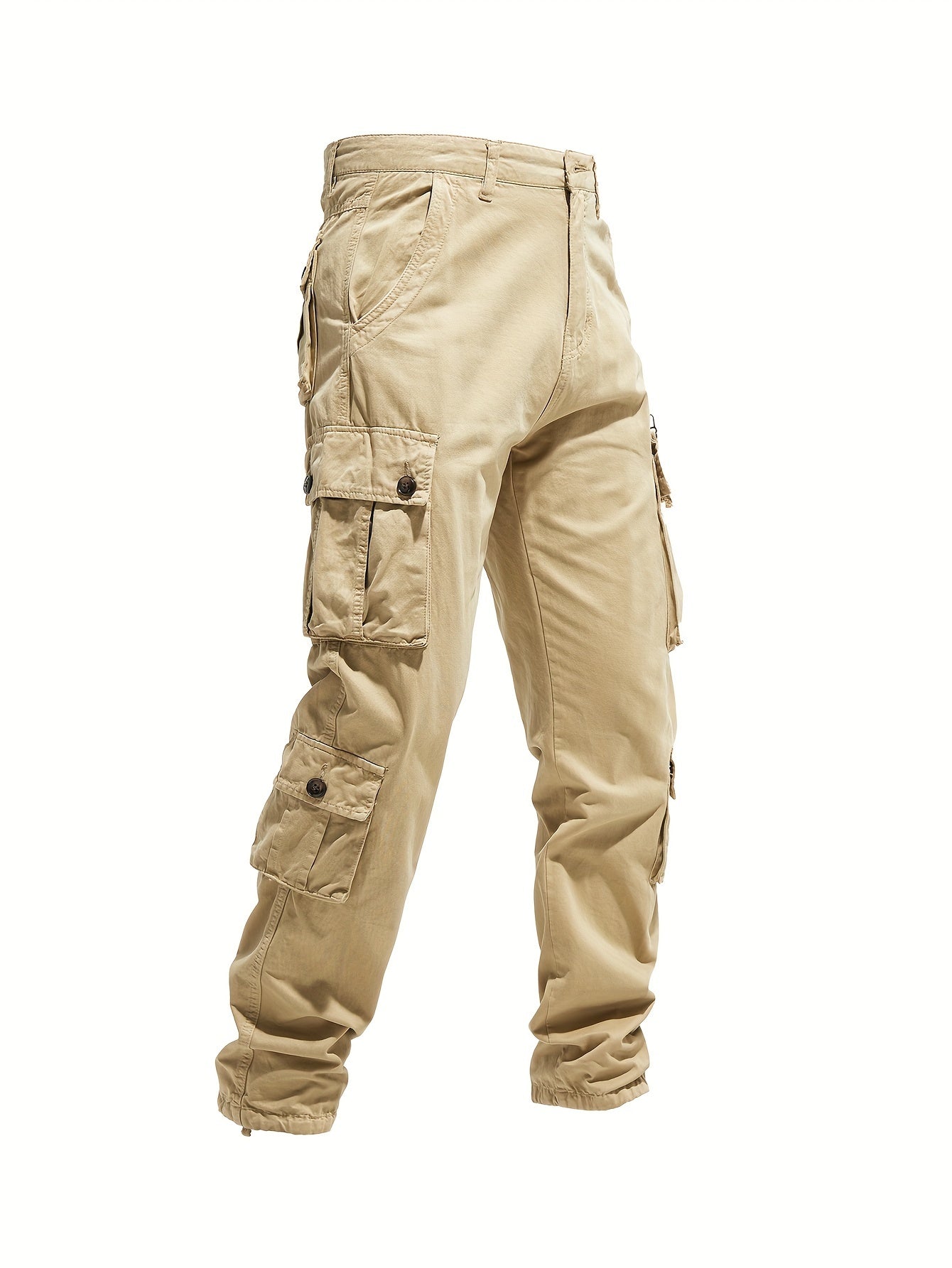 Men'S XL 100% Cotton Outdoor Work Pants With 8 Pockets