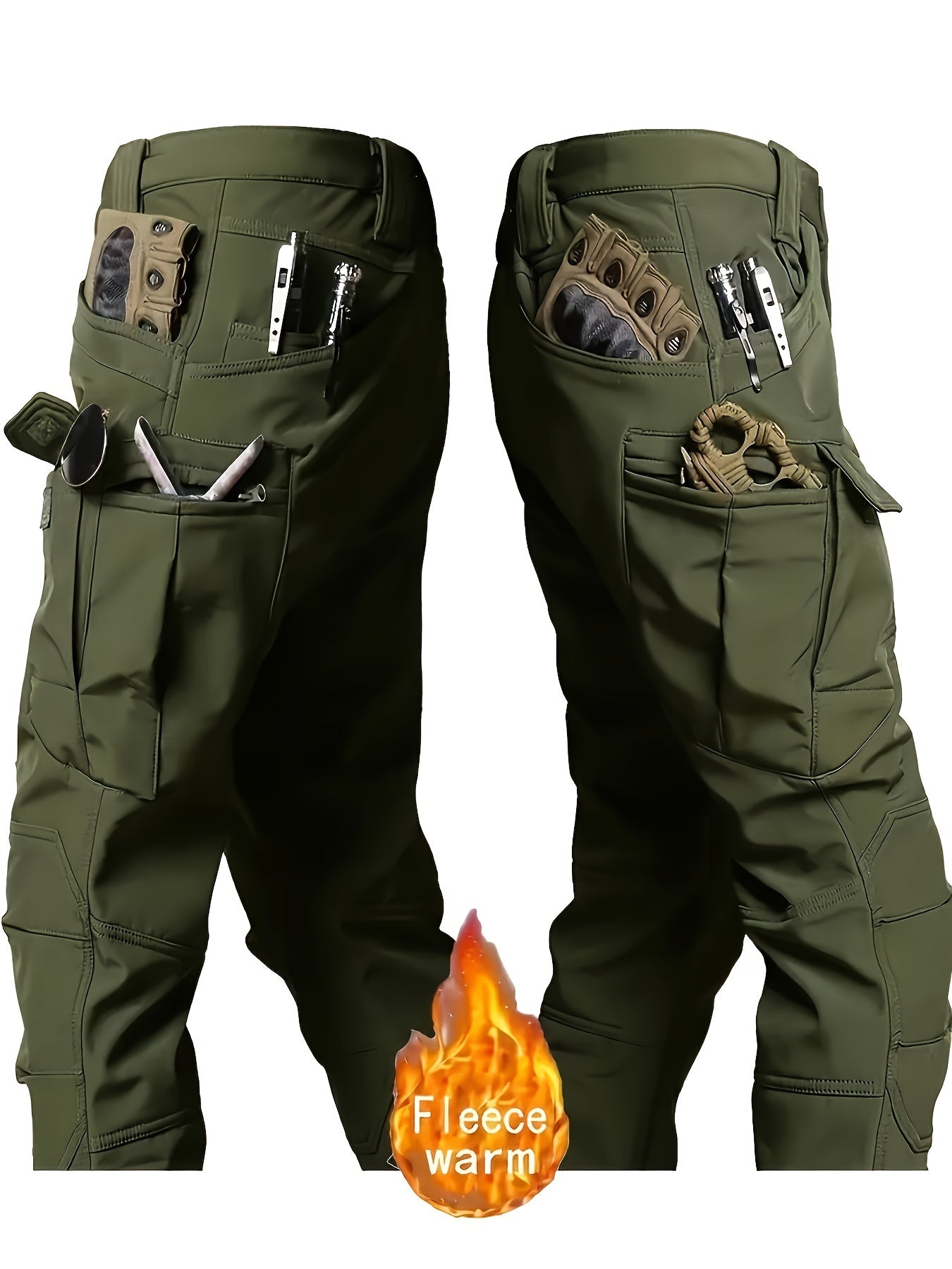2-Pack Men's Casual Outdoor Tactical Pants