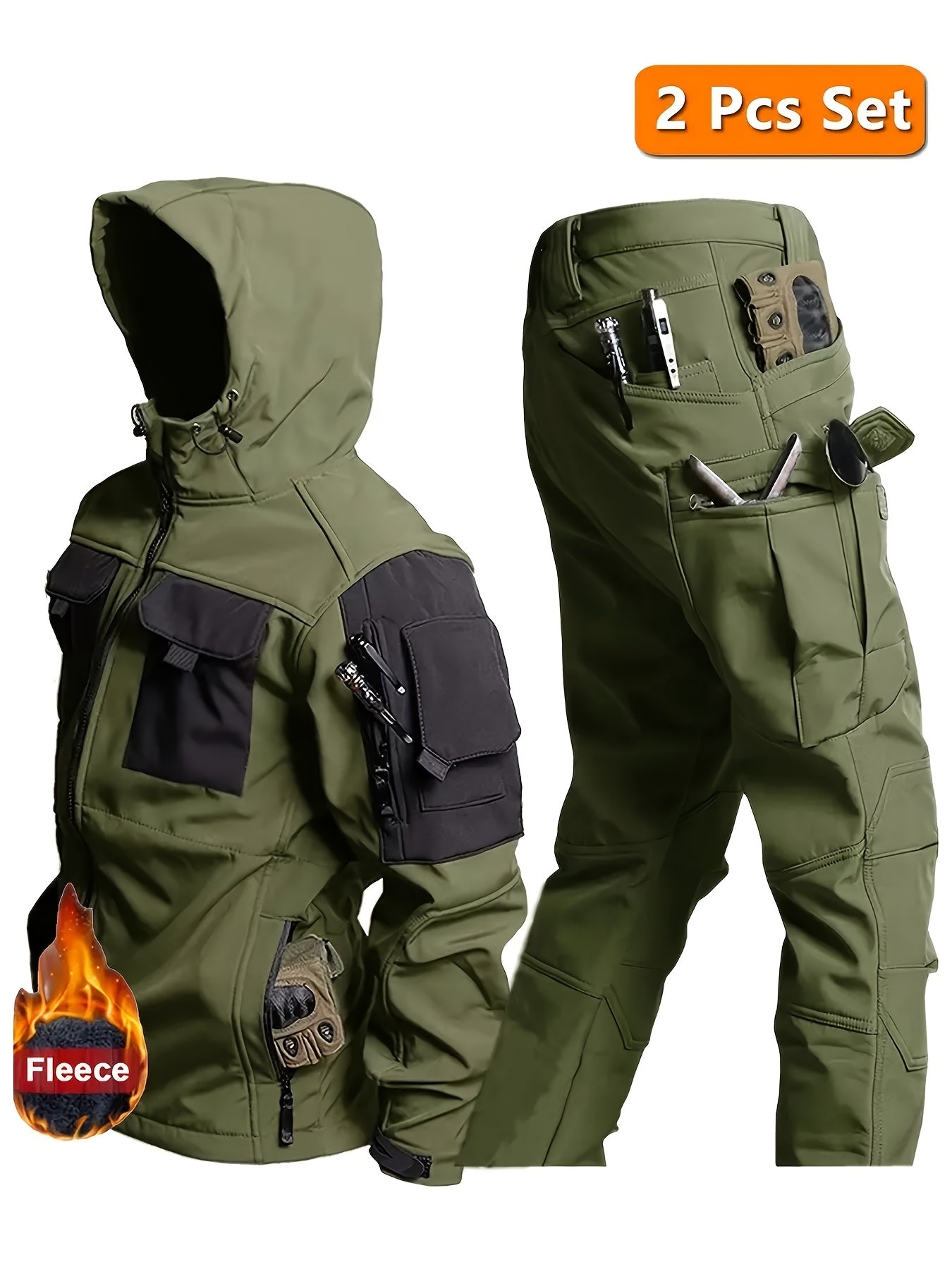 Men's Fleece Suit, Jacket and Pants