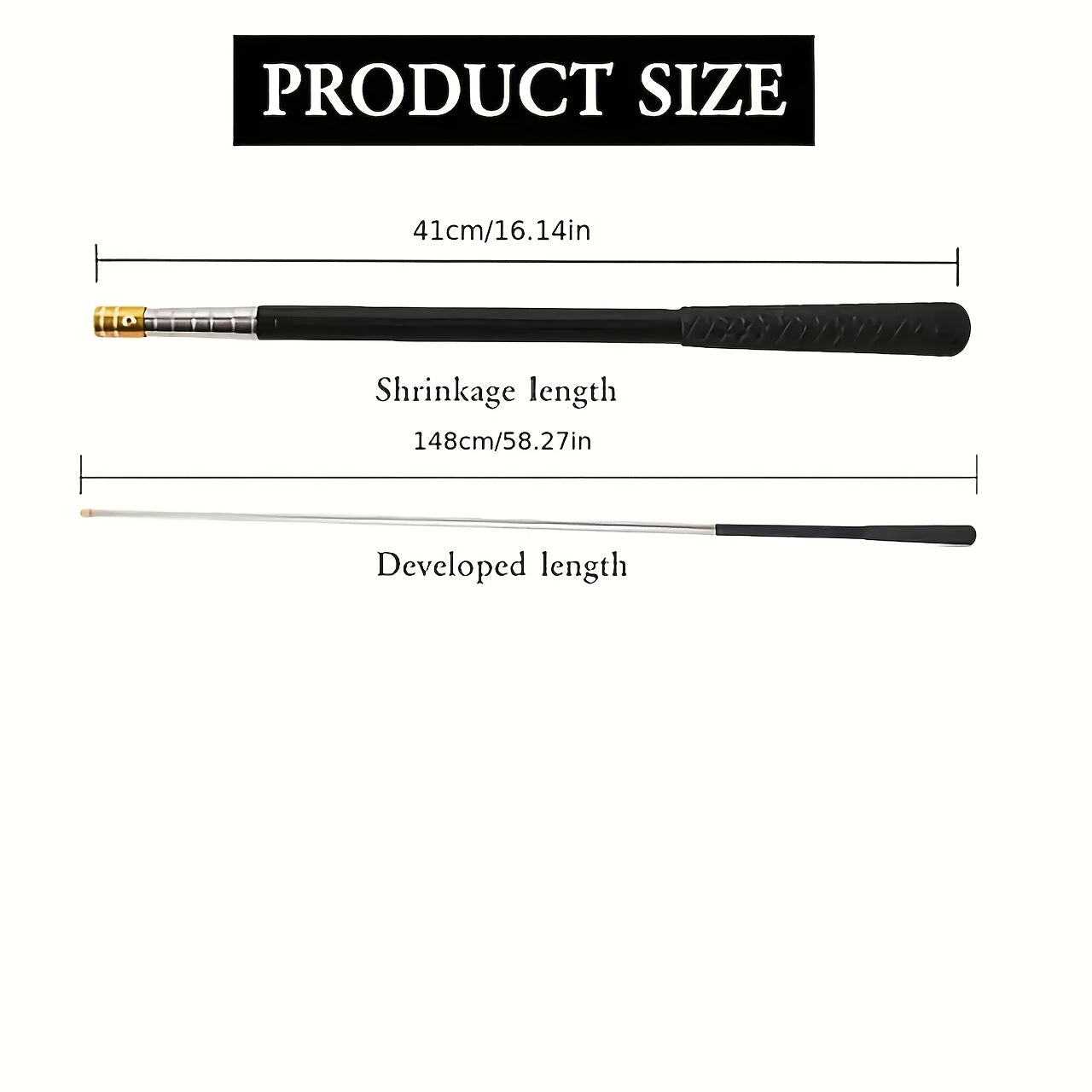 Stainless Steel Snake Hook with Secure Grip - 47" Reptile Catcher Stick for Safe Handling of Rattlesnakes, Copperheads