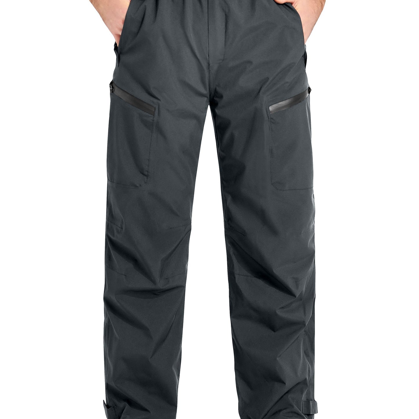 Men's Rain Pants, Lightweight Packable Pants