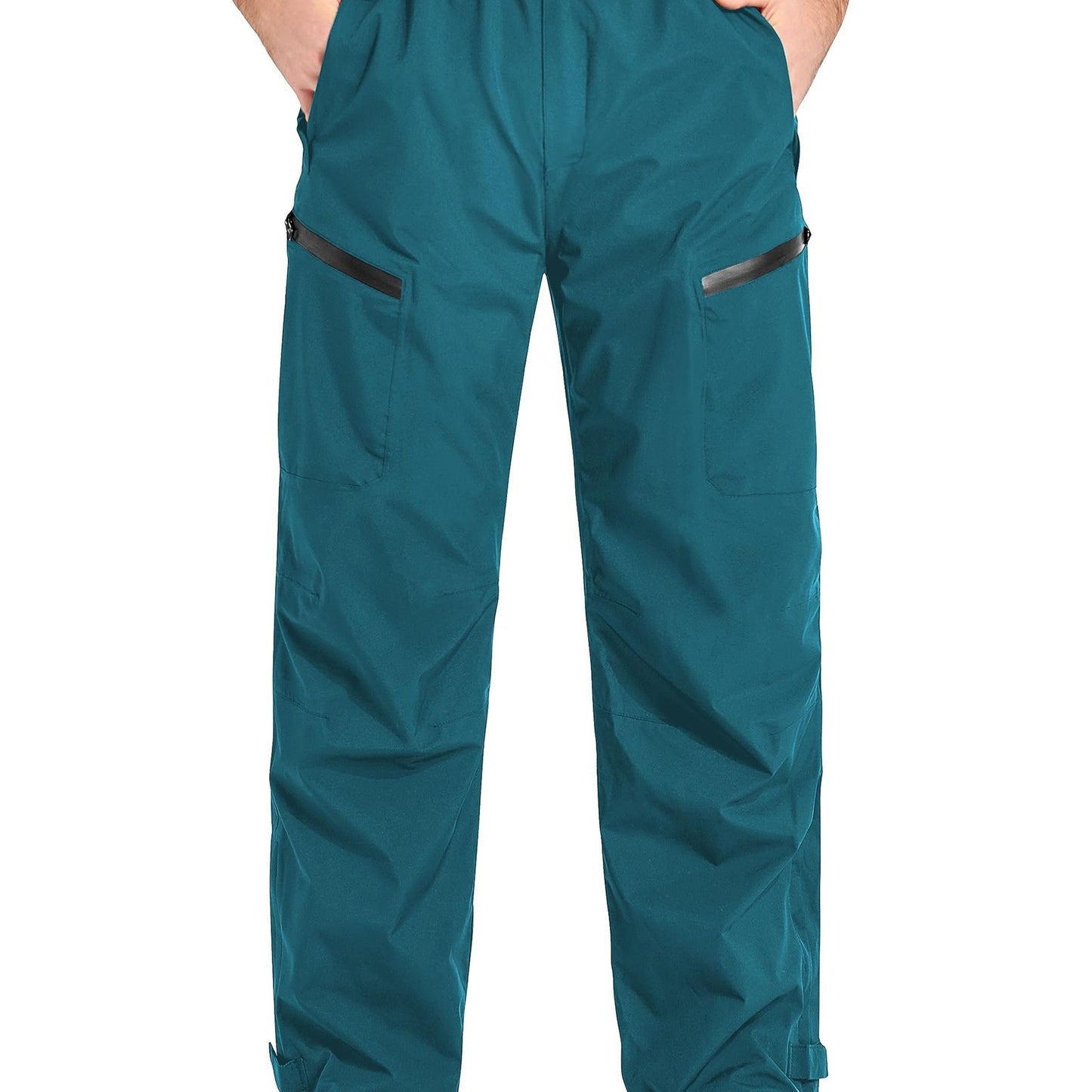 Men's Rain Pants, Lightweight Packable Pants