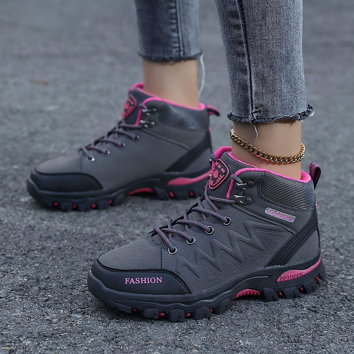 Women's Mid-Top Non-Slip Hiking Boots