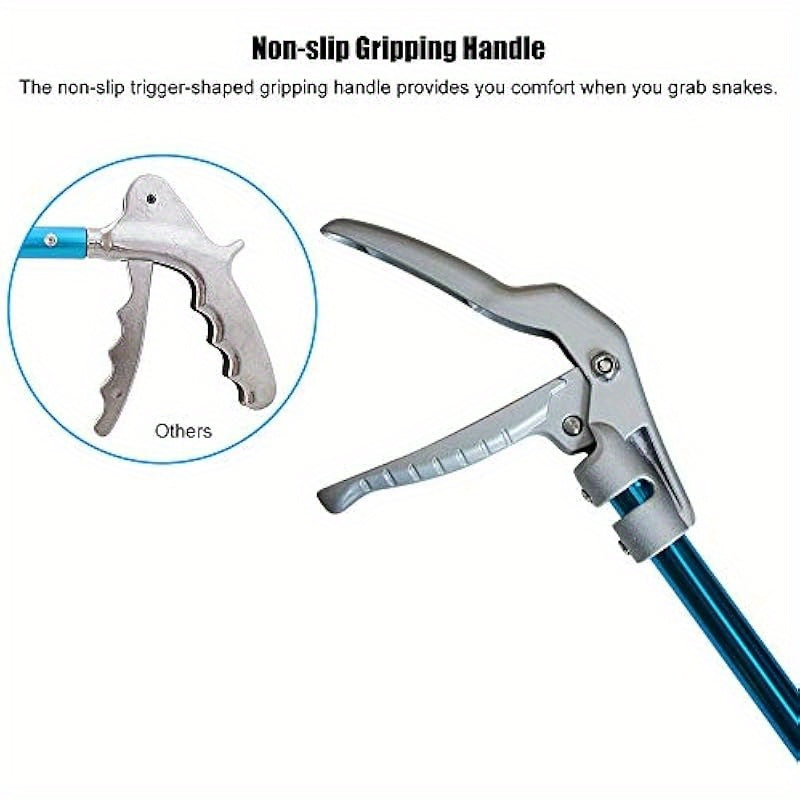 52 Inch Aluminum Alloy Snake Tongs