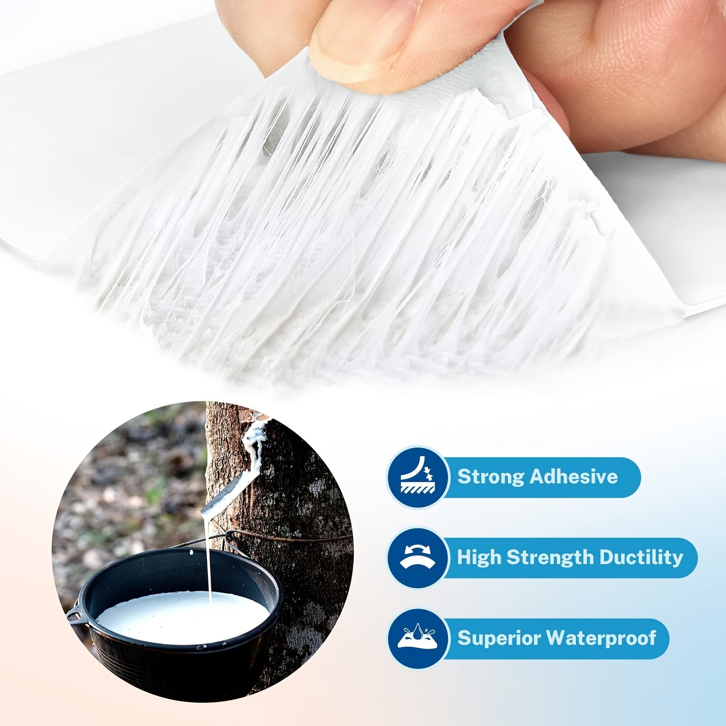 RV Sealant Tape, RV Roof Tape White/Black, UV Resistant, Weatherproof Repair Sealant Tape