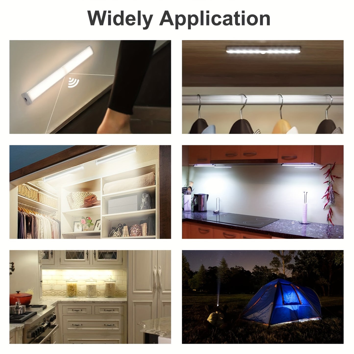 2pcs Motion Activated RV Step Lights