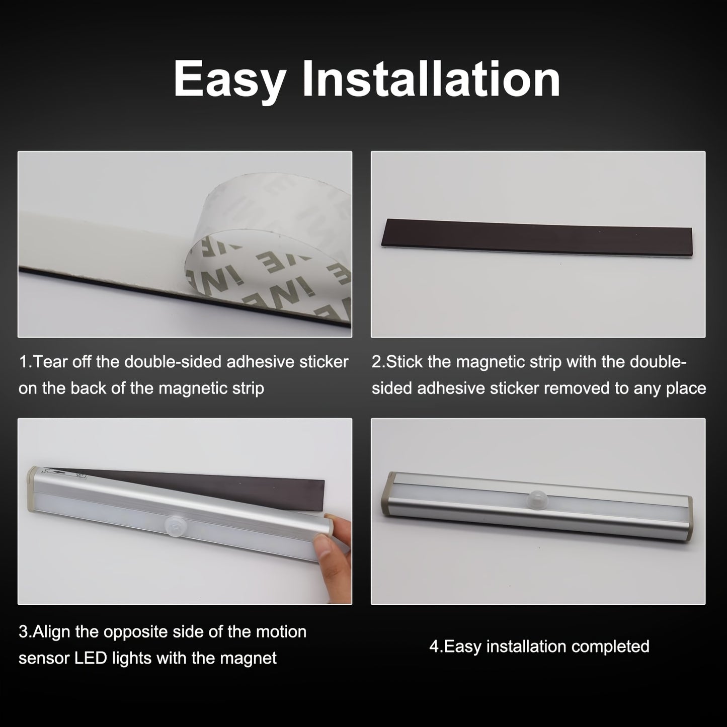 2pcs Motion Activated RV Step Lights