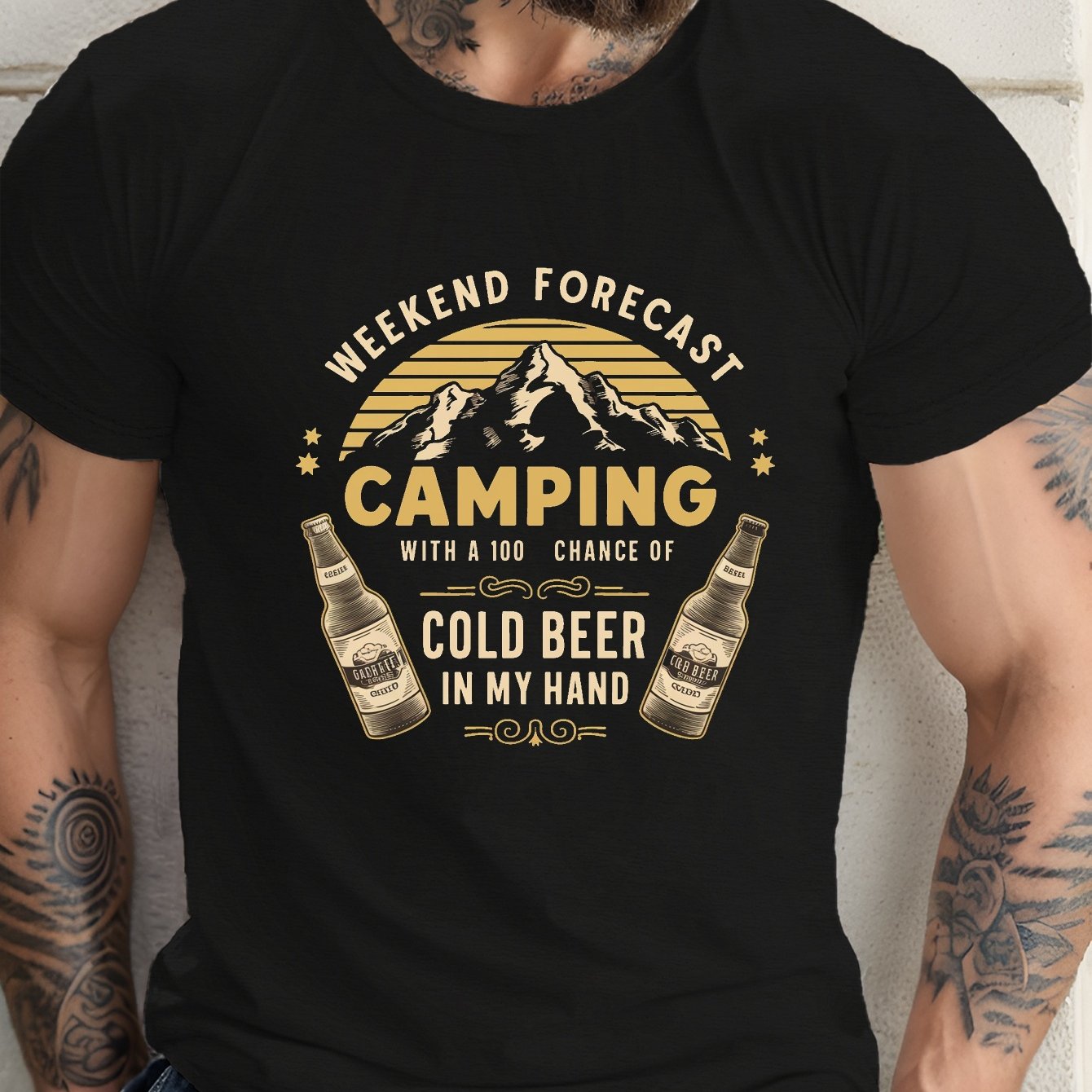 Big & Tall Men Casual T-Shirt, Plus Size