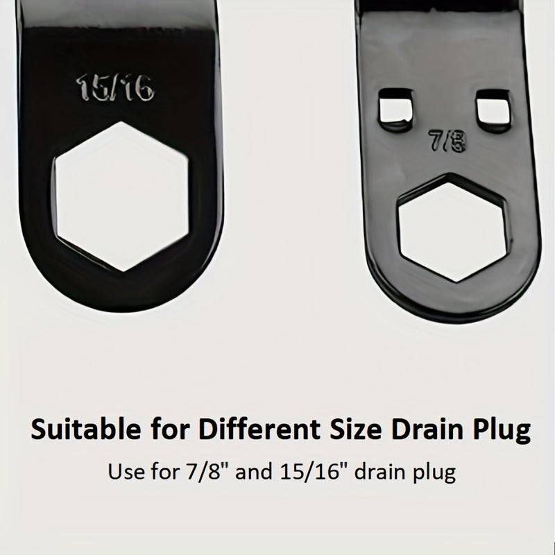 RV Water Heater Drain Plug Kit, Include Angled Wrench, 4 Pieces 1/2" NPT Replacement Plugs And 1 Roll PTFE Tape