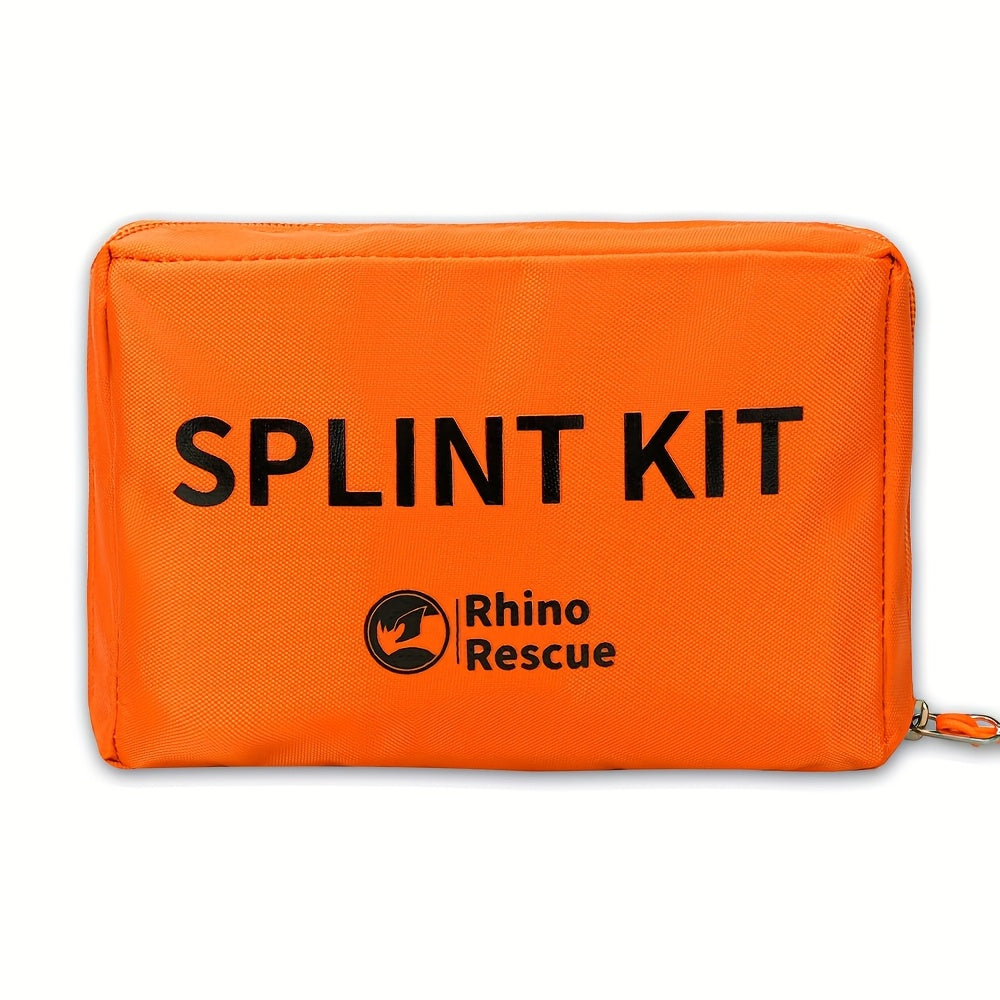 4pcs, Size: 36" X 4.3", 18" X 4.3", 9" X4.3", 4" X 1.7". The Splint Can Be Compactly Rolled Up for Easy Storage In Emergency Kit,