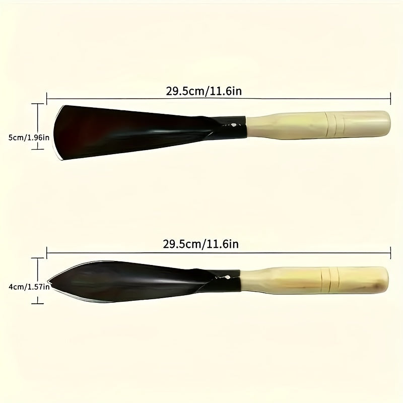 Two Metal Garden Shovels-hand Shovels For Digging