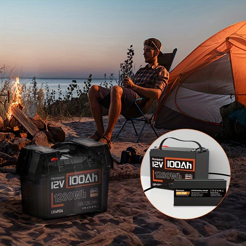 12V 100Ah LiFePO4 Battery - Low-temperature Shielding